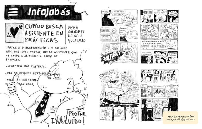 Cupido busca asistente en prácticas Mostra do fanzine "Cupido busca asistente en prácticas"