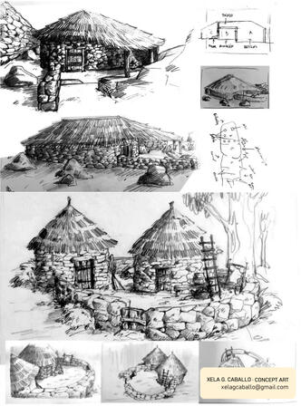 Concept para o proxecto Neo-Castro, coordinado pola UDC e o Museo arqueolóxico da Coruña.